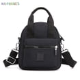 thumbnail image 1 of BadPiggies Women's Waterproof Nylon Shoulder Bag Lightweight Everyday Purse Girls Casual Crossbody Bag Anti-Theft Messenger Bag (Black), 1 of 9
