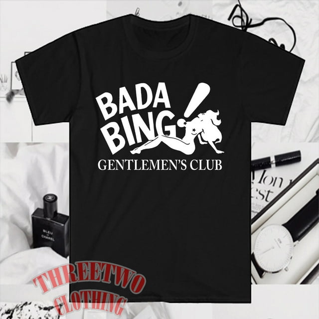 Bada Bing Gentlemens Club Men's Black T-Shirt Size S to 5XL - Walmart.com