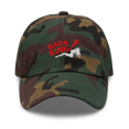 thumbnail image 1 of Bada Bing! Sopranos Dad Hat Embroidered Adjustable New Jersey Mafia Camo (Green Camo), 1 of 6