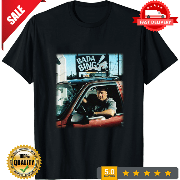 Bada Bing Tony Soprano Black Unisex T-shirt S-5XL, ULTRA LIMITED-TH74225