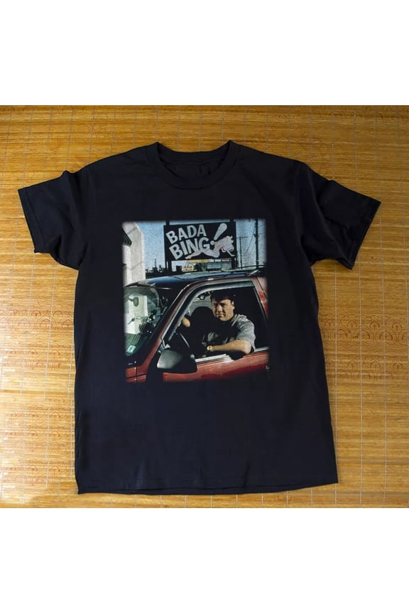 Bada Bing Tony Soprano Black Unisex T-shirt S-5XL