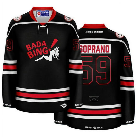 Bada Bing! Tony Soprano Hockey Jersey