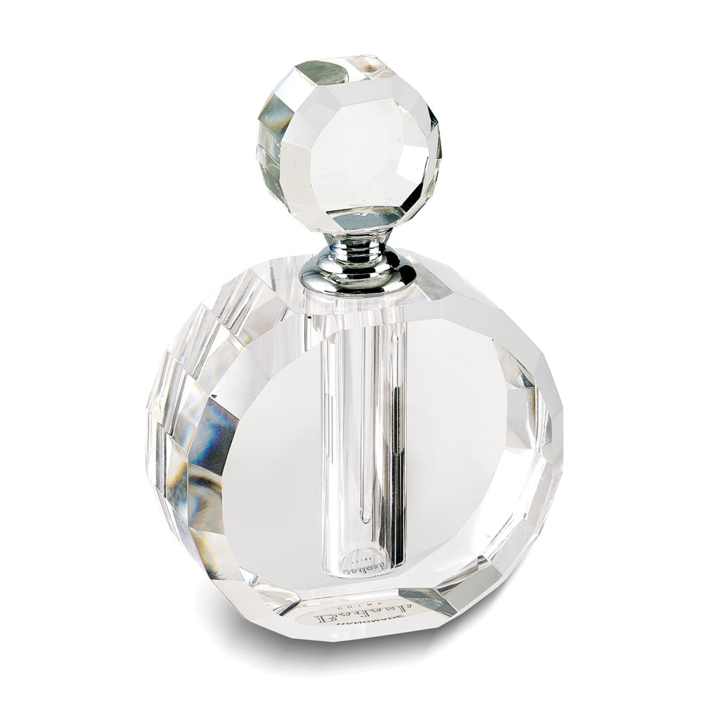 Badash Crystal Round Lead-free Crystal Perfume Bottle QGM8670 - Walmart.com