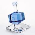 thumbnail image 1 of badash dreidel on stand, cobalt, 3", 1 of 4