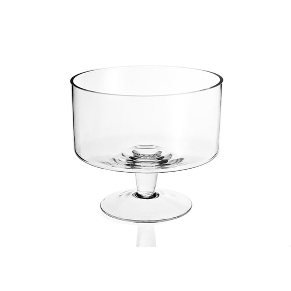 Badash - Lexington Mouth Blown Glass Trifle Bowl 9"