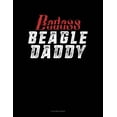thumbnail image 1 of Badass Beagle Daddy: 8 Column Ledger Paperback 1075104149 9781075104145 Jeryx Publishing, 1 of 1