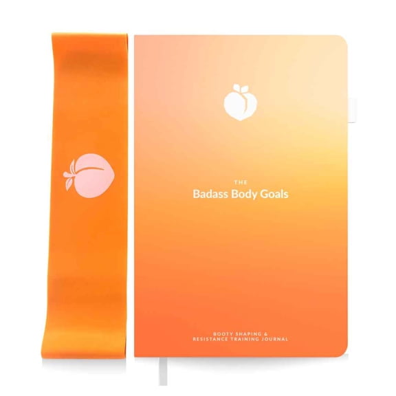 Badass Body Goals: Booty Shaping & Resistance Training Fitness Journal. 10-Week Circuit Training & Personal Resistance Training Program and Fitness Planner by Jennifer Cohen & Habit Nest.
