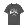thumbnail image 1 of Badass Bonus Mom, Gildan Unisex Softstyle T-Shirt, Funny Graphic Tee, S-3XL, 1 of 3