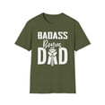 thumbnail image 1 of Badass Dad, Gildan Unisex Softstyle T-Shirt, Bonus Dad Graphic Shirt, S-3XL, 1 of 3
