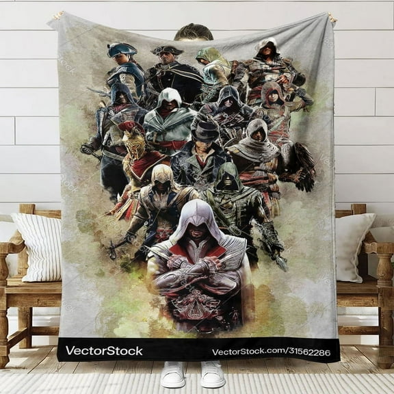 Badass Evil Native Throw Blanket Gifts for Fans Lover Girls Boys Women Present Hoodie Him Bed 30"x40"