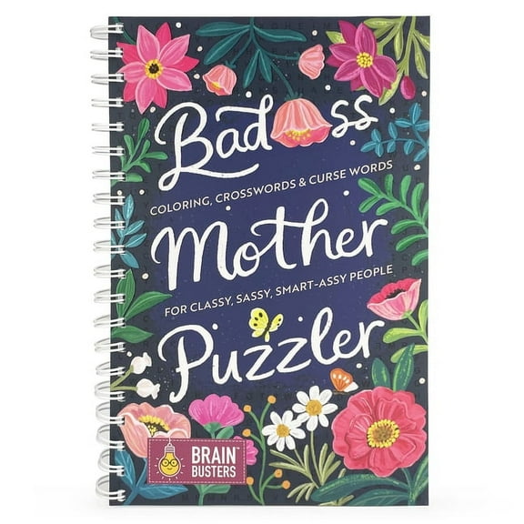 Brain Busters Bad*ss Mother Puzzler, (Spiral-Bound)