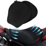 Badass Moto Airflow Motorcycle Seat Cover, Cool Mesh Pad for Motorcycle, Max Cooling for Cooler Seat, Padded Motorcycle Cushion Insert, Anti SWASS, Rider Gifts, Cruiser