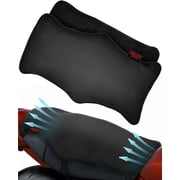 Badass Moto Cool Mesh Motorcycle Seat Cover, Max Airflow Motorcycle Seat Pad, 3D Mesh Cooling Seat Cushion Stops Sweat, Adds Sun Shade., Fits Touring, Sport Bikes - Extra Long