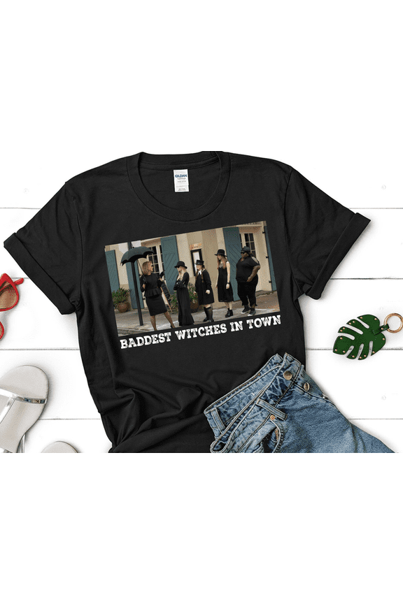 Baddest Witches In Town Coven Vintage T-Shirt, American Horror Story Shirt, Halloween Shirt, Horror Movie Shirt, TV Series Shirt