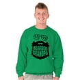 thumbnail image 1 of Baddie Bearded Grandpa Cool Funny Men's Big & Tall Crewneck Sweatshirt Brisco Brands 3X, 1 of 5