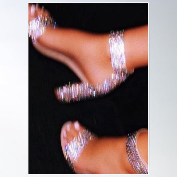 Baddie & Glitter Poster Poster Wall Art, Modern Wall Decor For Living Room Bedroom, 16x24 UNFRAMED