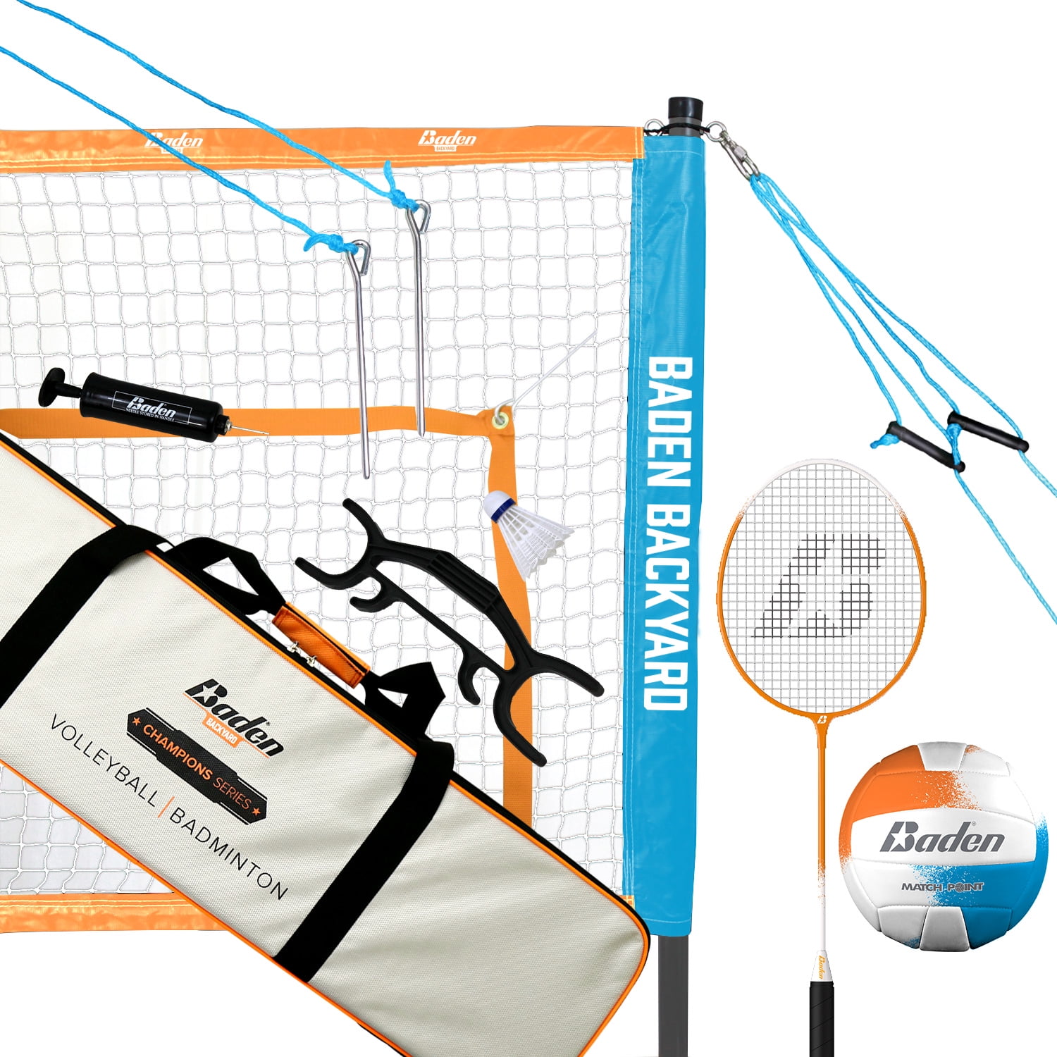 Champions Volleyball  Badminton Set