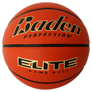 Baden Elite Indoor Game Basketball, Size 7, 29.5 In., Orange, Composite Microfiber Cover