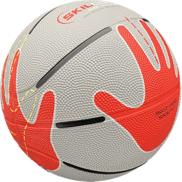 Tachikara SGB-7RC Rubber Recreational Basketball (Red and