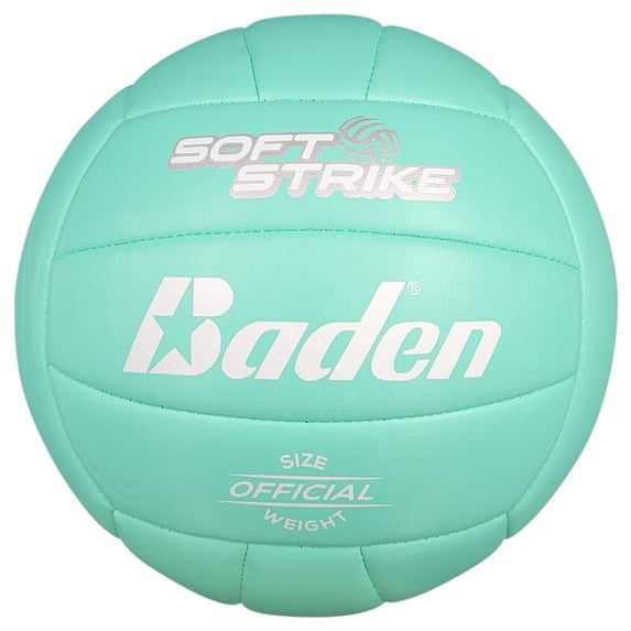 Baden Soft Strike Official Size Indoor/Outdoor Recreational Volleyball - Teal