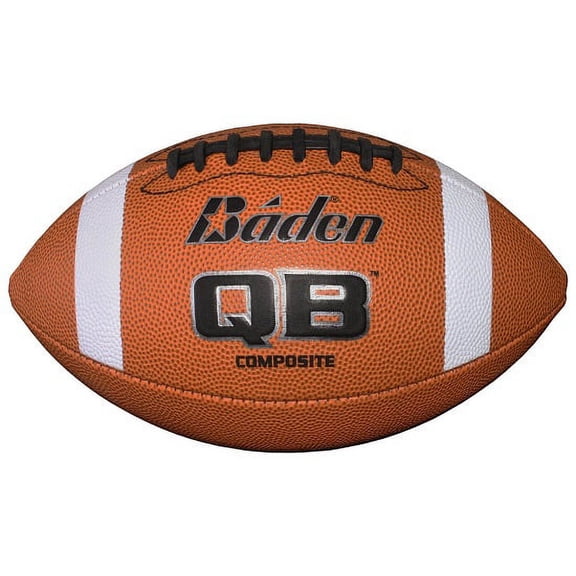 Baden Composite Football Cushioned Cover for Durability SureGrip Graphics for Consistent Grip Ideal for Backyard Play and Flag Football
