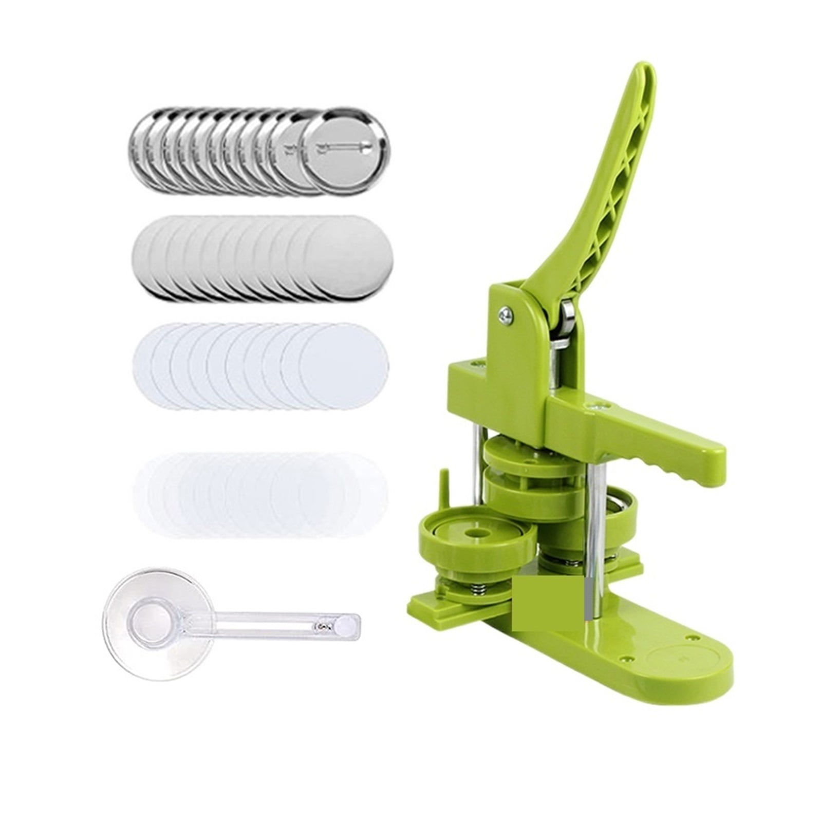 Badge Button Maker Machine DIY Pin Button Maker 25-58MM Interchangeable ...