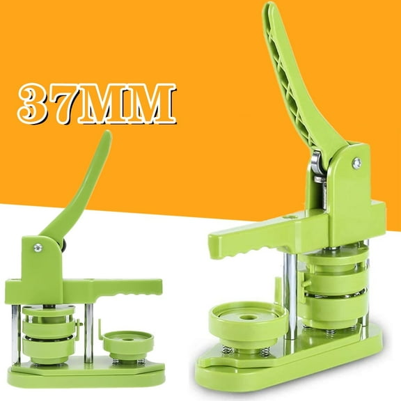 Badge Button Maker Machine Round 37MM DIY Pin Brooch Badges Press Maker Machine ,Easy to Use
