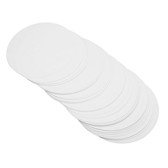 Badge Film, 100pcs Button Badge Film Round Protective Transparent Button Protective Film for DIY Pin Badges Fridge Stickers (58MM)