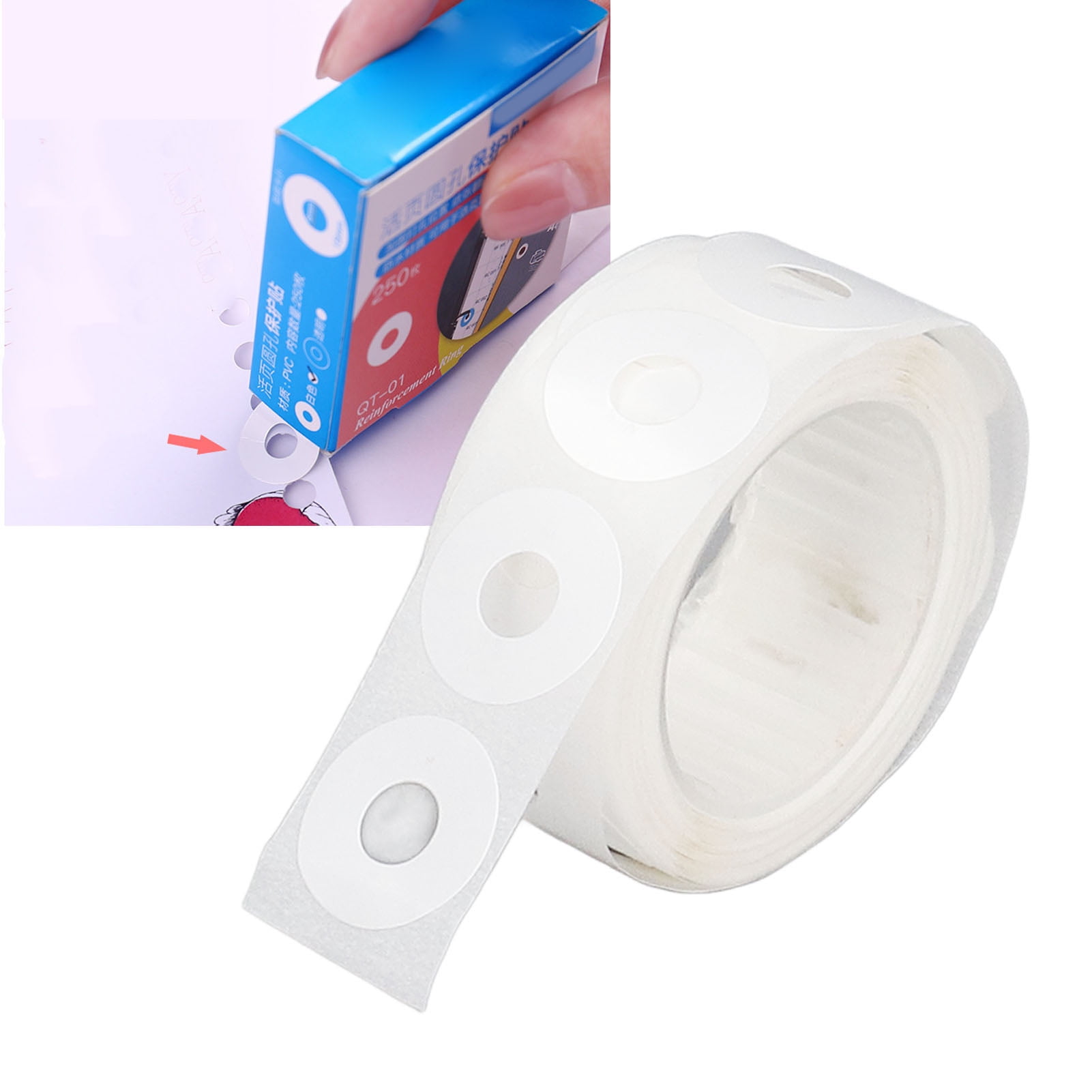 Badge Film Hole Punch Reinforcers Stickers DIY Production PVC ...