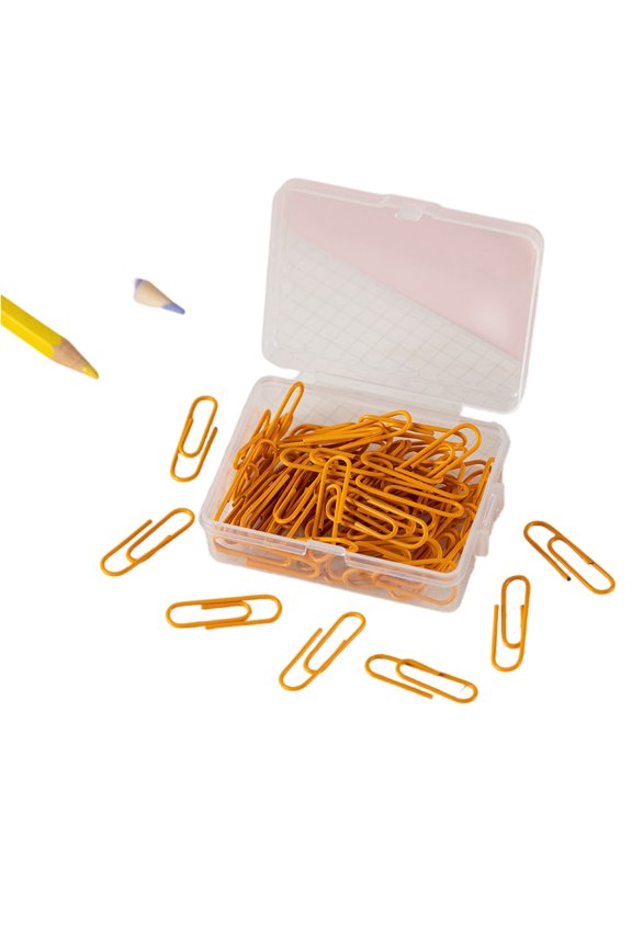 Badge Holder Pin, Lapel Safety Clip 50mm Size 20 Count Pack for Office Brooch Uniform Fix and Craft Case Fastener Attachment Home Maintenance Utility Accessory Gear Orange