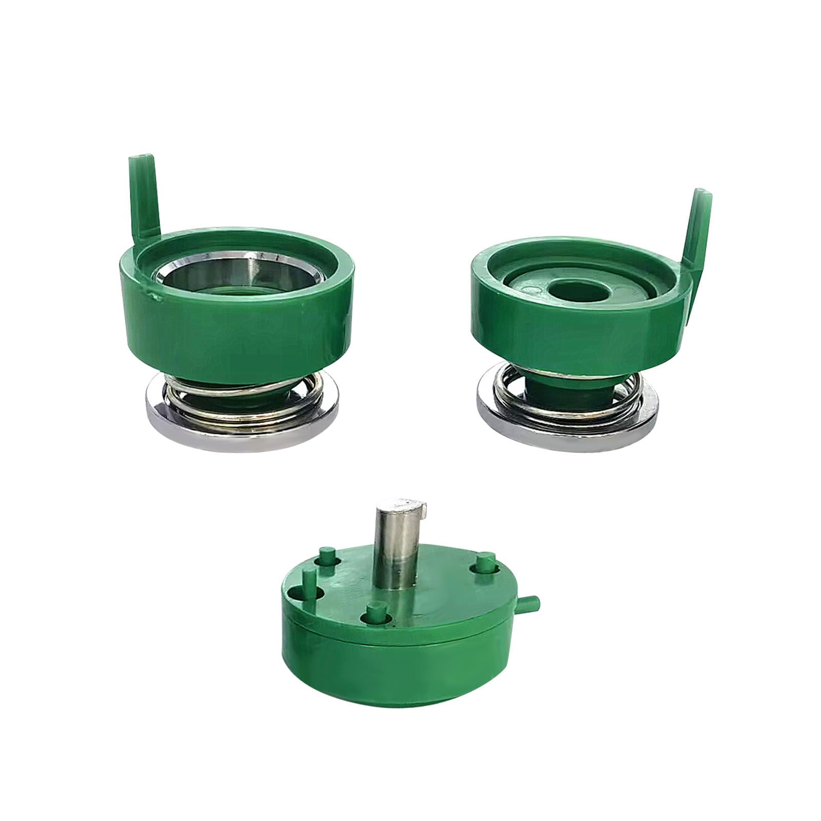Badge Making Badge Button Mould Top, Bottom  Badge Machine Round Interchangeable Die Mould Badge Button Makers Green 58mm