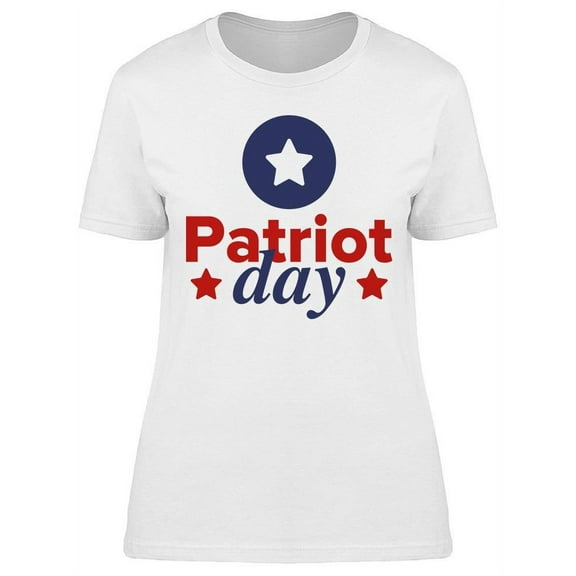 Badge, Patriot Day T-Shirt Women -Image by Shutterstock, Female x-Large