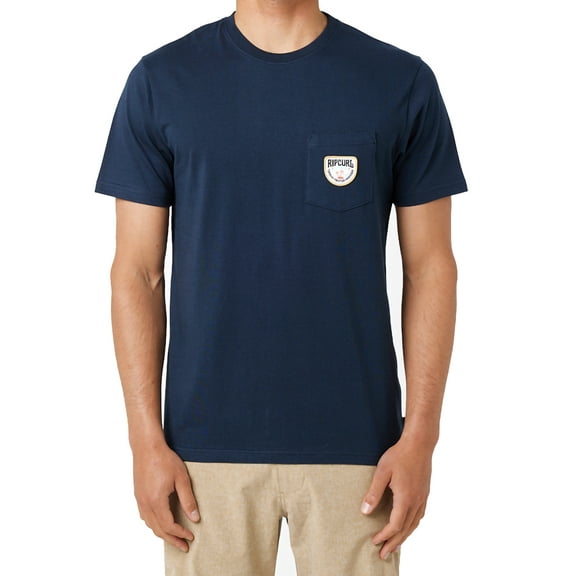 Badge Short Sleeve T-Shirt [Dark Navy]