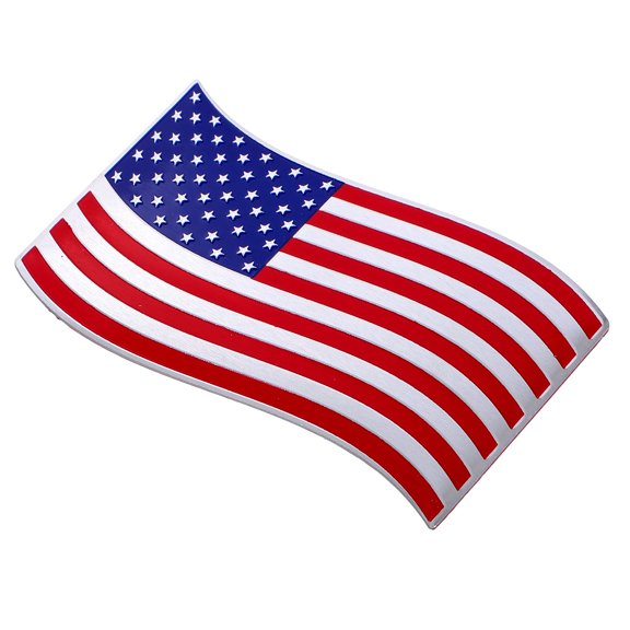 Flag Car Sticker for Decoration Strong Aluminum Multi Unique Design for Cars Trucks and Bicycles