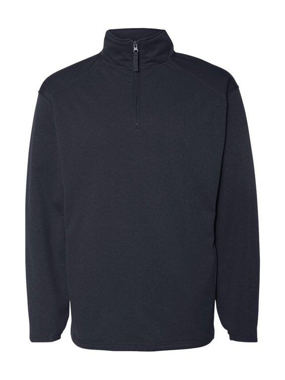 1480 Quarter-Zip Polyester Fleece Pullover, Navy, Extra Small