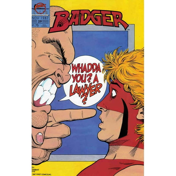 Badger #29 VF ; First Comic Book