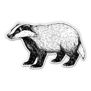 Badger - 3 Vinyl Sticker - For Car Laptop Water Bottle Phone - Waterproof Decal