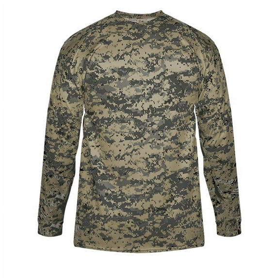 Badger 4184 Digital Camo Long Sleeve T-Shirt
