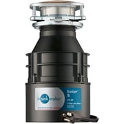 Badger 5 1/2 HP Continuous Feed Garbage Disposal with Power Cord