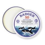 Badger Reef-Safe Mineral Sunscreen, SPF 50, 2.4 oz