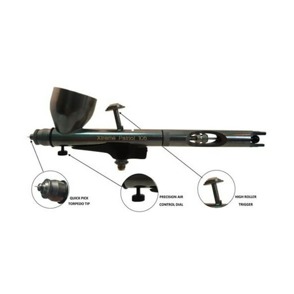 Badger Air-Brush Company Xtreme Patriot 105 New