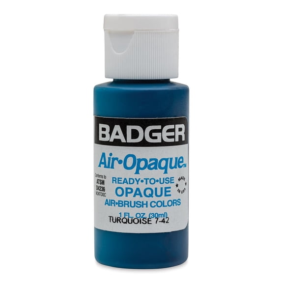 Badger Air-Opaque Airbrush Color - 1 oz, Turquoise