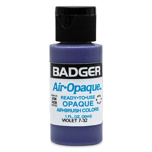 Badger Air-Opaque Airbrush Color - 1 oz, Violet