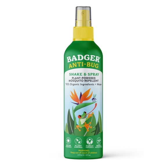 Badger - Anti-Bug Shake & Spray (8 oz.) Natural Insect Repellent