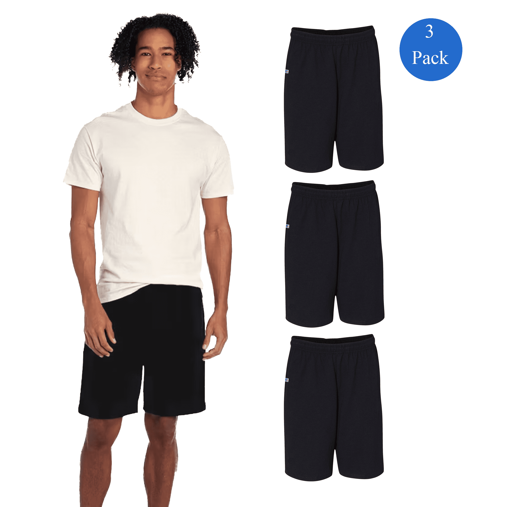 Russell Athletic SHORT M - Pánské šortky - černá