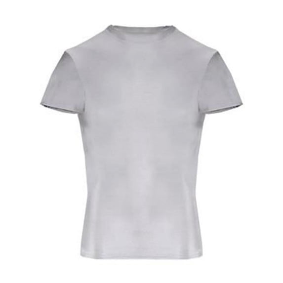 Badger B26585356 Youth Pro-Compression T-Shirt, Silver - Extra Large