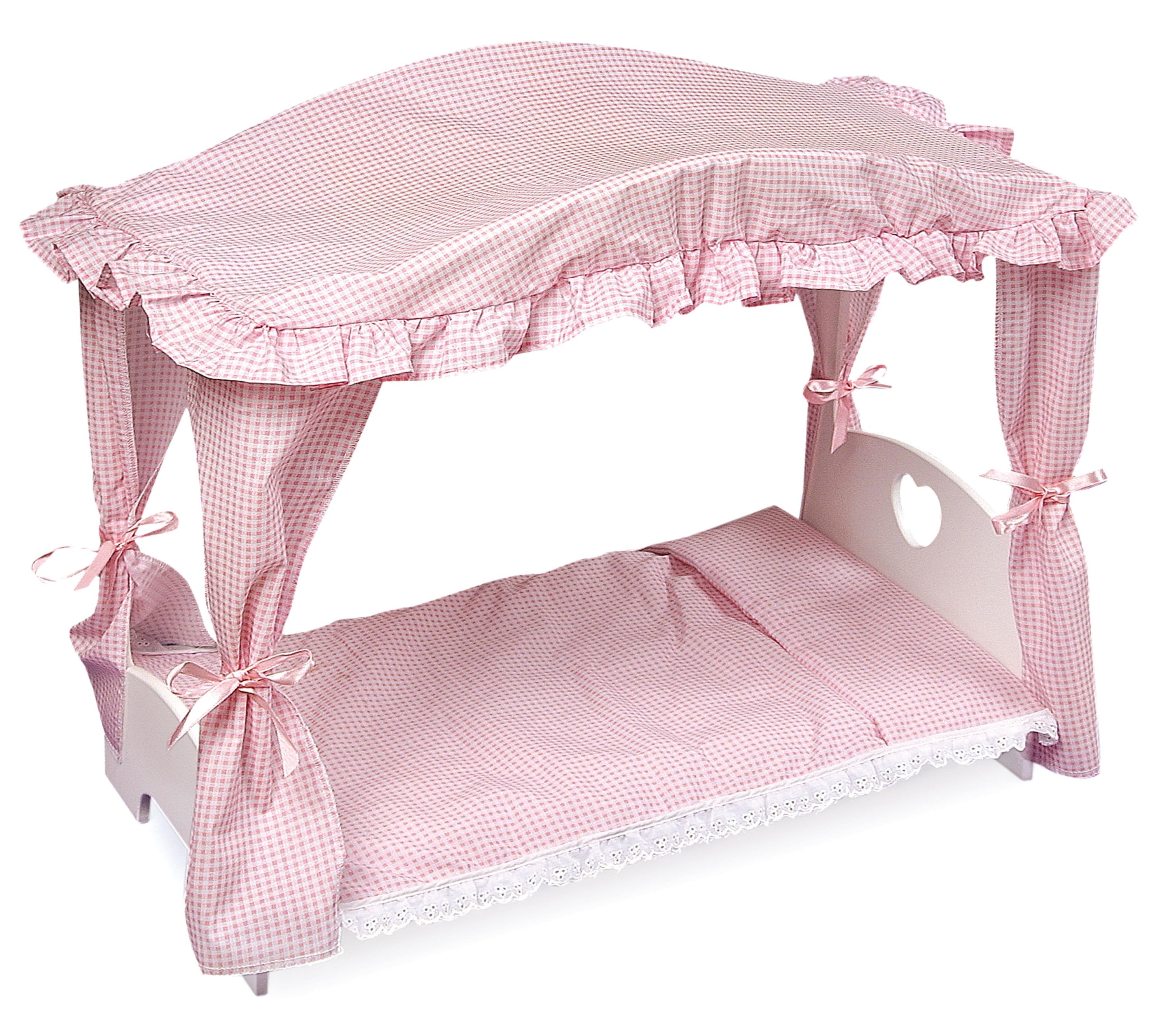 Barbie doll canopy bed new arrivals