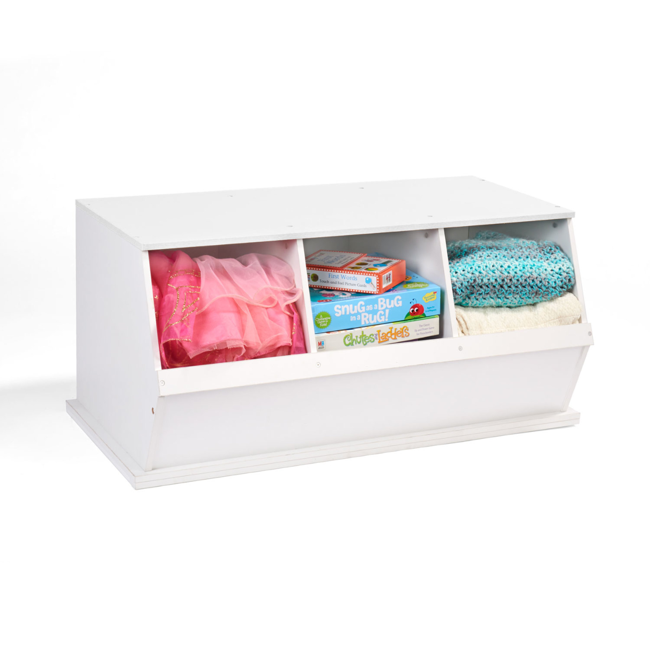 18" Stackable Wood Bin by Make Market® - Walmart.com