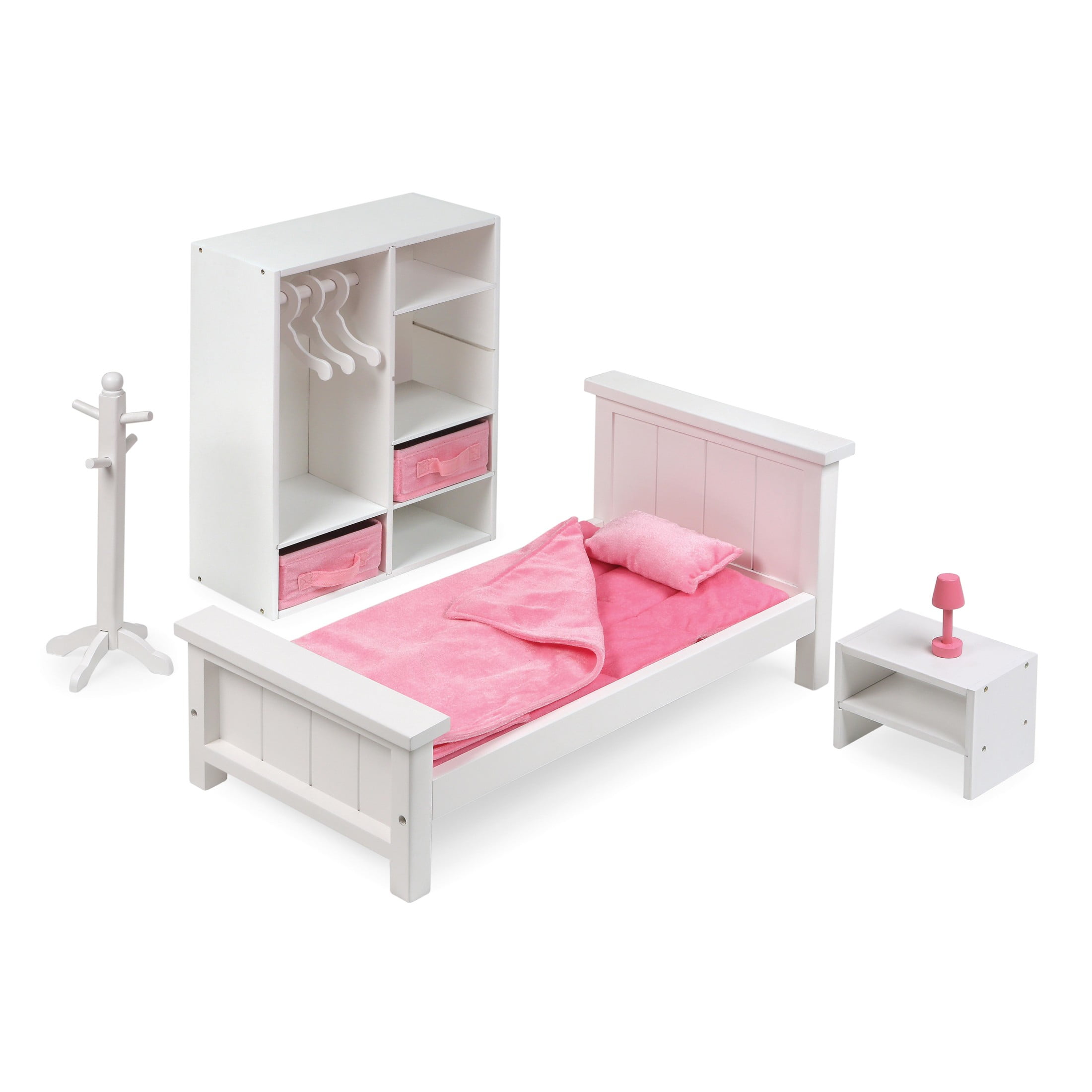 18 inch Doll Bedroom Furniture Set WhitePink Zambia Ubuy
