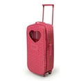 thumbnail image 1 of Badger Basket Doll Travel Trolley and Carrier with Bed and Bedding for 18 inch Dolls - Pink/Star, 1 of 7